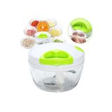 esareticaret 3 Bıçaklı İpli El Rondosu, Sebze Doğrama, El Blender, Renkli