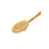 esareticaret Ahşap Saplı Banyo Sırt Fırçası, 44x75 cm, Ahşap