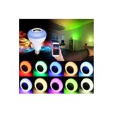 esareticaret Bluetooth LED Ampul, RGB Renkli, E27 Duy, Hoparlör ve MP3 Çalar Özellikli