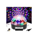 esareticaret Disko Topu, LED Işık, Çok Renkli, 18 cm, USB ve SD Girişli, Kumanda Dahil