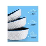 esareticaret Ortopedik Tabanlık, 1,5cm Topuk Yükseltici, Kadın, Beyaz