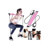 esareticaret Pilates Egzersiz Aleti, Portable Jimnastik Çubuğu, Direnç Lastiği, 91 cm