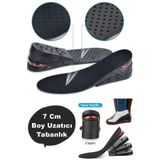esareticaret Silikon Hava Yastıklı 7 cm Tabanlık, Gizli Topuk Uzatıcı, Boy Uzatıcı