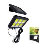 esareticaret Solar Lamba, 12W, 120 LED, Hareket Sensörlü, Su Geçirmez, Ayrılabilir Duvar Lambası, Siyah