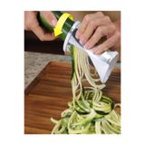 esareticaret Vegetti Slicer Spiral Sebze Doğrayıcı, Beyaz