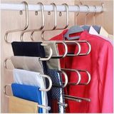Eşarp Başörtüsü Pantolon Pijama Elbise Askısı5 Katlı Metal Askı Çok Renkli