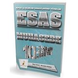 Esas Muhasebe 10 Çözümlü Deneme-KPSS ve Kurum Sınavların Yönelik