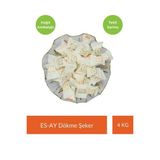 ESAY Şeker Tekli Sarma Küp Şeker 4 kg (Kağıtlı)