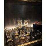 Esbeycam Kahve Yanı Bardağı - Altın