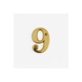 ESBH Gold Kapı Numarası Paslanmaz Çelik No :9 Vida Delikli