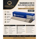 ESBH Magmaweld Esr 13 Rutil Örtülü Elektrod 3.25 x 350 mm – Alaşımsız Çelik Kaynak Elektrodu (10 Adet)