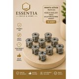 ESBH Minifix Gövde 15X13 mm Mobilya Bağlantı Vidası Dolap Birleştirme Aparatı 10 Adet