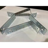 ESBH Uzun L Demir Köşebent 2X40X40X200 mm 2 Adet Deprem Mobilya Dolap Sabitleme Köşe Bağlantı Aparatı Vida Hediyeli