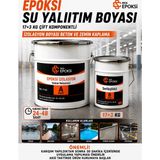 Esc ECS Epoksi Su Yalıtım Boyası 17+3 Kg Çift Komponentli İzolasyon Boyası Beton ve Zemin Kaplama - 5/1 - Gri