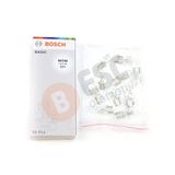 ESC Otomotiv 10 Adet Bosch 1987302819 Temel Eco Seri W5W 12V 5W 501 Şeffaf Standart Dipsiz Ampul