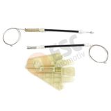 ESC Otomotiv Alfa Romeo 159 939 2005-2011 4/5 Kapı 71740124 İçin Elektrikli Arka Sol Kapı Cam Kriko Tamir Seti