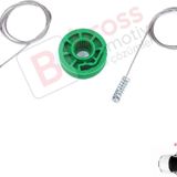 ESC Otomotiv Audi A4 S4 RS4 B5 8D2 8D5 1994-2002 4/5 Kapı 8D0839461 İçin Elektrikli Arka Sol Cam Kriko Tamir Seti
