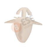 ESC Otomotiv Fiat Doblo için 10 Adet Pervaz Bağlantı Klipsi Beyaz, 71728805
