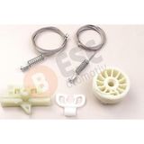 ESC Otomotiv Fiat Grande Punto Evo 199 Için Ön Sol Cam Kriko Tamir Seti 51723318