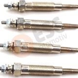 ESC Otomotiv Mitsubishi Hyundai için 4 Adet Isıtma Bujisi 11 Volt MD197511, GN107