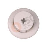 ESC Otomotiv Nissan 1996-On İçin 10 Adet Tampon İtme Tipili Tutucu Klipsi Gri 01553 08061, 01553 06941