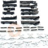 ESC Otomotiv Nissan Qashqai 2 J11 İçin Panoramic Sunroof Tavan Perde 36 Parça Tamir Takımı 9000004218