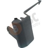 ESC Otomotiv VW Caddy 2003-2010 için Ön Tampon Çeki Demir Kapağı 2K0807241 ASTARLI