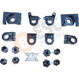 ESC Otomotiv VW Jetta MK6 A6 5C6 2010-2018 5C7998225 5C7998226 İçin Sağ Sol Ön Far Ayak Tamir Seti