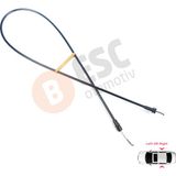 ESC Otomotiv VW Transporter T5 T5.1 T6 Carevelle Multivan 2009-2024 için Yan Sürgülü Orta Kapı Kilit Açma Teli