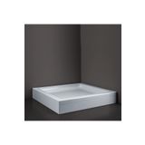 Esca 80x80 Kare Panelli Duş Teknesi H-15 Cm Yükseklik Kaliteli Sert Akrilik - Duşakabin
