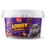 Esca Food Loggy ProBites Tavuklu – High Protein Kedi Ödül Maması 110 Gr