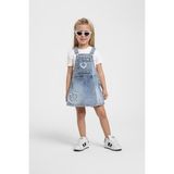 Escabel Kız Bebek Denim Salopet 1-5 Yaş Mavi - 4 - 5 Yaş