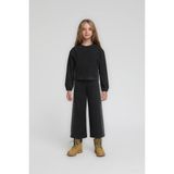 Escabel Kız Çocuk 36085 2'iplik Sweat- Pantolon Takım - 5 Yaş - Siyah