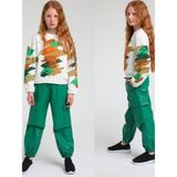 Escabel Kız Çocuk Arı Maya Baskılı Kamuflaj Sweatshirt - Beyaz - 12 - 13 Yaş