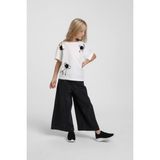 Escabel Kız Çocuk Işlemeli T-Shirt 36191 Beyaz - 7 Yaş