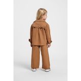 Escabel Kız Çocuk Nakışlı Kot Ceket 26170 - 92 cm - Dropsuz - Bej