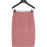 Escada Orta Boy Pembe Pamuklu Tüvit Etek - 42