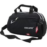 Escape 111 Polyester Kumaş Mini Seyahat Çantası / Spor Çanta Siyah