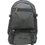 Escape 508-21 Kanvas Kumaş Dağcı Sırt Çantası - Siyah