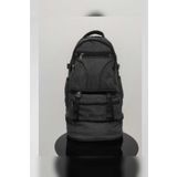 ESCAPE Outdoor Kanvas Kumaş Siyah Körüklü Büyük Boy Dağcı Sırt Çantası 508