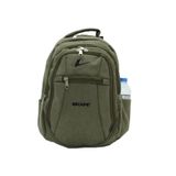 ESCAPE Unisex Haki Sırt Çantası Kanvas Kumaş Laptop Bölmeli Outdoor Çanta 307