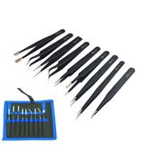 ESD Hassas Elektronik Cımbız Seti Antistatik Çelik Tweezer Set