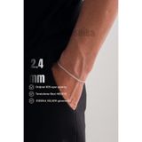 esdika 2.4MM LOVE GÜMÜŞ BİLEKLİK • 925 AYAR GÜMÜŞ • PREMİUM STERLİNG SİLVER