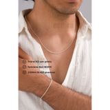 esdika 925 AYAR GÜMÜŞ LOVE KOLYE BİLEKLİK SET • PREMİUM STERLİNG SİLVER • EDGE MİNİMAL SERİSİ