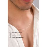 esdika İNCE GURMET GÜMÜŞ ZİNCİR KOLYE • 925 AYAR GÜMÜŞ • PREMİUM STERLİNG SİLVER