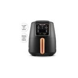 Esdiva Butik Air Pro Cook XL 2 In 1 Konuşan Airfryer Siyah Bakır 4 Kişilik Kapasite ve Ek Özellikler