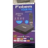 Esdiva Butik Fobem Vision Pro Yüksek Performanslı Android TV Box, 4GB RAM, 64GB Hafıza, Bluetooth ve WiFi Bağlantı Özellikleri