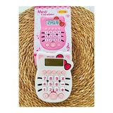 Esdiva Butik Sevimli Kawaii Müzikli Hesap Makinesi Eğlenceli ve Zihin Açıcı Hediye Çocuklar İçin KT-1188
