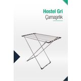 Eseca Hostel Kalın Borulu Otel Tipi Çamaşır Kurutmalık