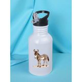 Eşek Baskılı Matara Suluk 600 ml - Sporcu Suluğu, Büyük Suluk, Spor Matara, Sporcu Sulukları